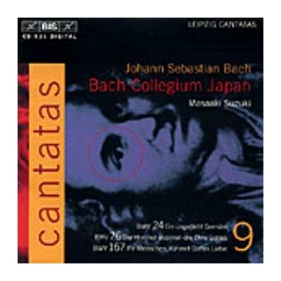 Johann Sebastian Bach: Cantatas 9 BWV 24 Ein Ungefärbt Gemüte - BWV 76 Die Himmel Erzählen Die Ehre Gottes - BWV 167 Ihr Menschen, Rühmet Got CD – Hledejceny.cz