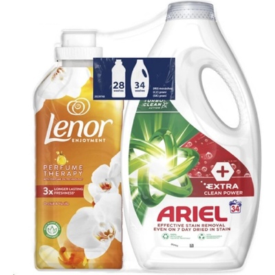 Ariel +Lenor prací gel Gold Orchid 35 PD