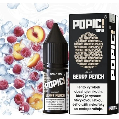 Popič! Salt Berry Peach 10 ml 10 mg
