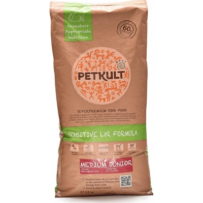 Petkult dog Medium JUNIOR lamb/rice 12 kg