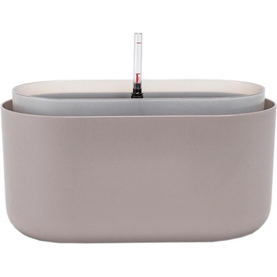 Plastia Samozavlažovací truhlík Tolita 31 x 16 cm hnědá