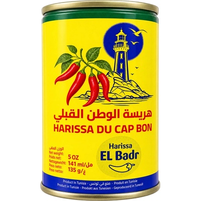 El Badr Harissa du Cap Bon – tuniská pálivá chilli pasta 135g