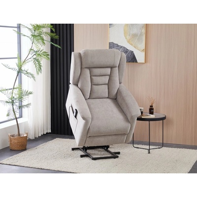 Autronic Relaxační křeslo Electro 2 motory lanýžová