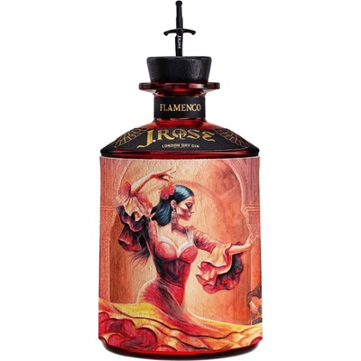 J.Rose Flamenco Gin 43% 0,7 l (čistá fľaša)