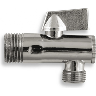 NOVASERVIS Rohový ventil s filtrem hliníková páka 1/2"x 3/8" (CF3008/10)