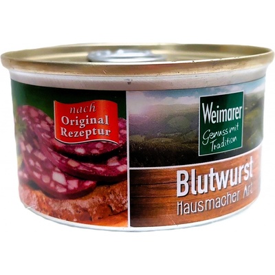 WEIMARER Blutwurst paštika s příchutí tmavé tlačenky 125 g