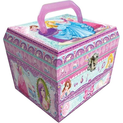 Alltoys Kosmetický kufřík pro princezny růžová