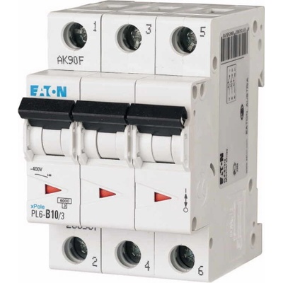 Eaton Moeller PL6-B10/3, 10A, 3P 286587