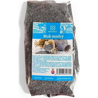 NAJTELO Mák modrý celý 250 g