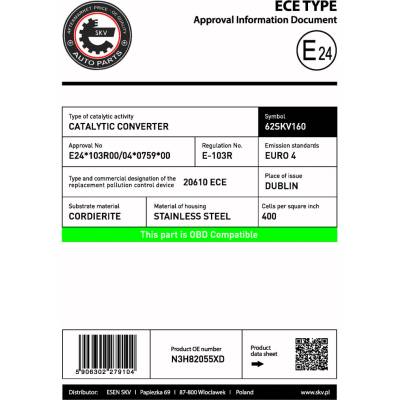 SKV Katalyzátor 62SKV160