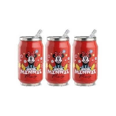 Edgan Disney MICKEY MOUSE CLASSIC Sada 3 termo lahví MINNIE 3 x 350 ml