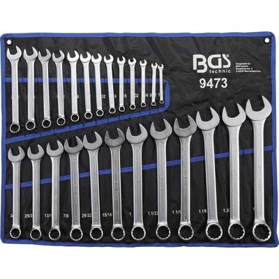 BGS technic Kľúče očkoploché palcové sada 25 ks - BGS 9473