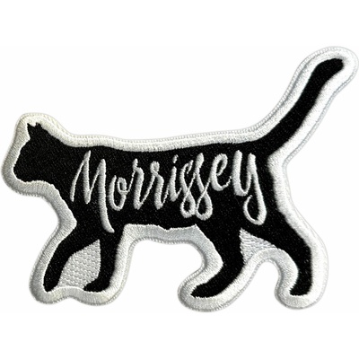 RukaHore Nažehlovačka Morrissey - Woven Patch: Cat Logo