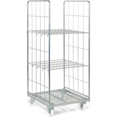 B2B Partner Rollkontejner, 2 police, 1660 x 710 x 810 mm 933005