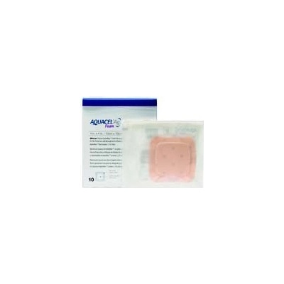 AQUACEL AG FOAM NEADHEZIVNÍ 5 x 5 cm PĚNOVÉ KRYTÍ S TECHNOLOGIÍ HYDROFIBER A SE
