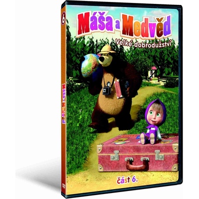 Máša a medved: 6. Velké dobrodružství DVD