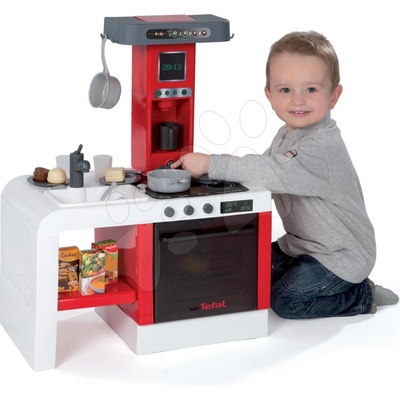 Smoby 24114 Kuchynka Cheftronic Tefal so zvukom a svetlom + 21 doplnkov
