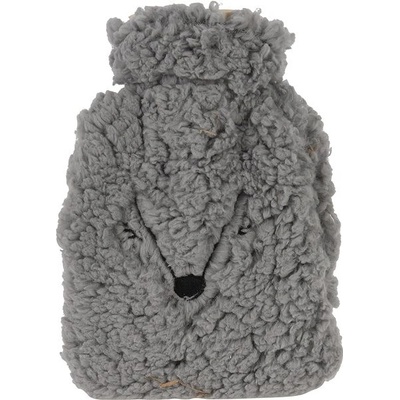 H&L Dětská nahřívací lahev Hairy 21 × 12 cm šedá