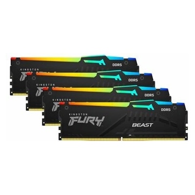 Kingston Fury Beast DDR5 64GB 5600MHz CL40 (4x16GB) KF556C40BBAK4-64