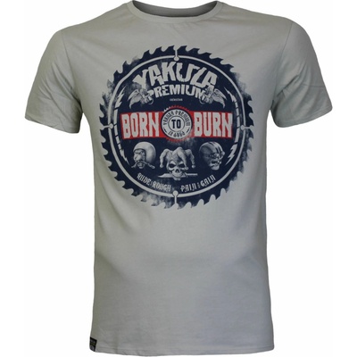 Yakuza Premium pánské tričko 3913 světle béžové