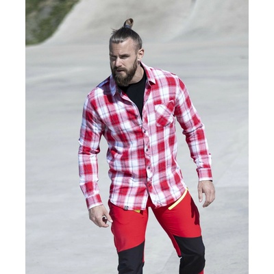 Ardon Optiflannels košile červená, červené odstíny