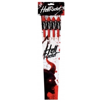 Pyrotechnika Rakety Hell Rocket set 4 ks