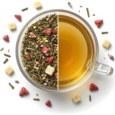 BONThé Rooibos Chladivé jahůdky Pyramids 45 g