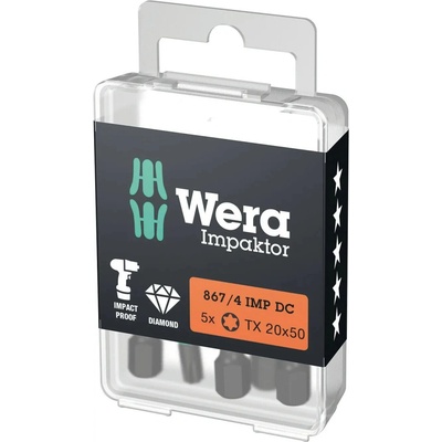 Wera TX 20x50 typ 867/4 balenie 5 ks 057664