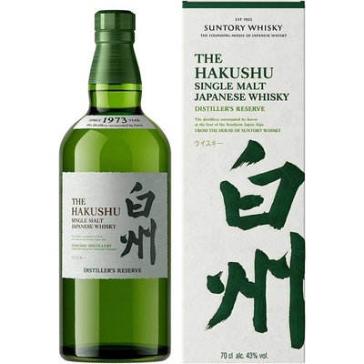 Suntory Hakushu Single Malt Distillers Reserve 43% 0,7 l (karton)