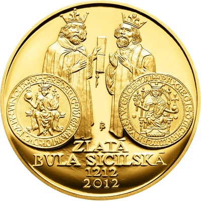 ČNB Zlatá mince 10000 Kč Zlatá bula sicilská 2012 Proof 1 oz – Hledejceny.cz
