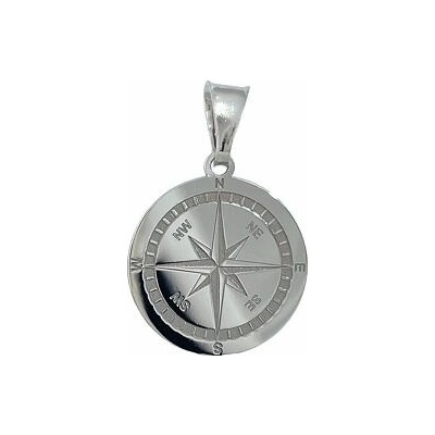 Infinitysilver Stříbrný přívěsek kompas SP183504