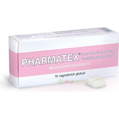 PHARMATEX vaginálne kapsuly vag blis 18,9 mg 10tbl