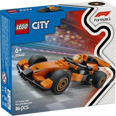 LEGO® City 60442 Jezdec F1 se závodním vozem McLaren