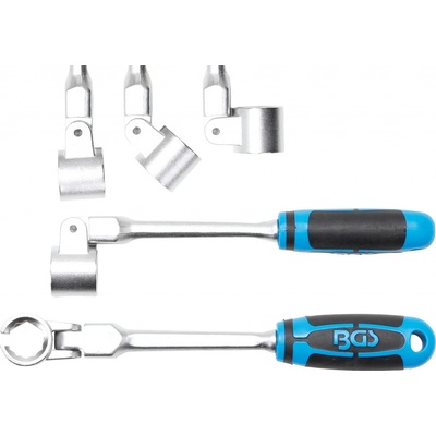 BGS klíč výkyvný pro montáž a demontáž Lambda sondy 22 mm, 6/12ti hran BS8272