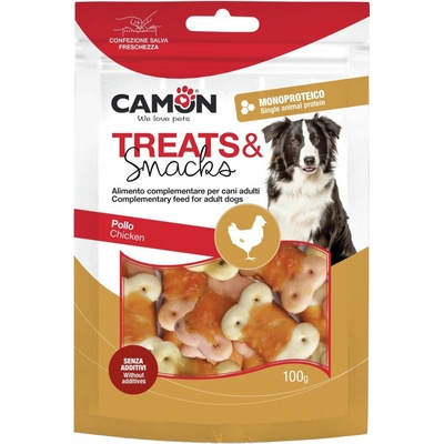 Camon SNACKS 4 cm SUŠENKA & kuře 100 g