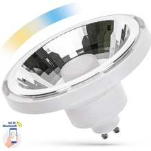 Spectrum LED Spectrum Smart LED žiarovka AR111, GU10, 230V, 10W, 1050lm, 30°, CCT, biele telo [WOJ+14512]