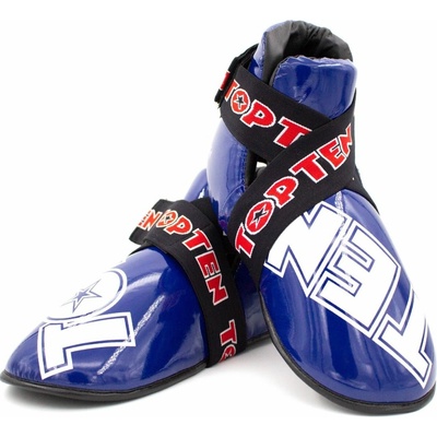 Top Ten Chrániče nohou SuperLight glossy ITF/WAKO modrá – Hledejceny.cz