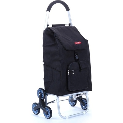 Lorenbag - Laurent S01 Nákupní vozík na kolečkách do schodů šestikolový černá – Hledejceny.cz