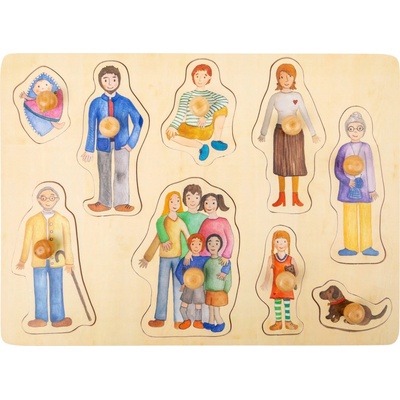 Small Foot puzzle Rodina