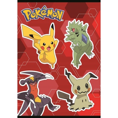 St. Majewski Zošit A5 mriežkovaný Pokémon Pikachu