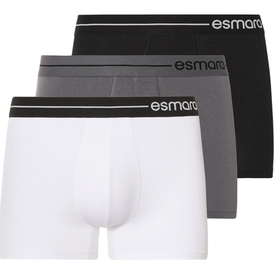 esmara Men Pánské boxerky černá šedá bílá – Hledejceny.cz