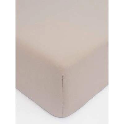 MKLozkoviny.sk Jersey plachta Classic cappuccino 180x200
