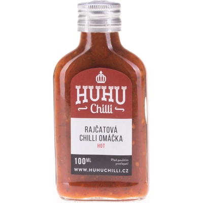 HuhuChilli Rajčatová omáčka Hot 100 ml
