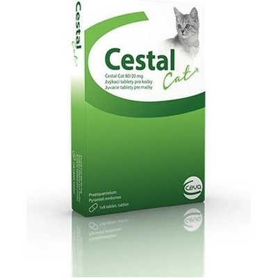Cestal cat zuvacie 80/20 mg