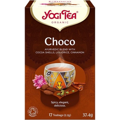 Yogi Tea Čokoládový čaj Choco 17 ks