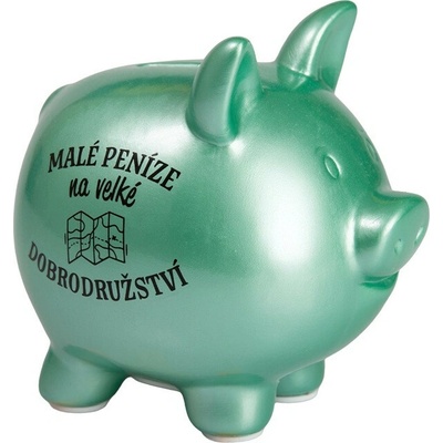Albi pokladnička metalické prasátko - Na velké dobrodružství 2PP – Hledejceny.cz