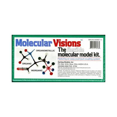 Molecular Visions (Organic, Inorganic, Organometallic) Molecular Model Kit #1 by Darling Models to accompany Organic Chemistry