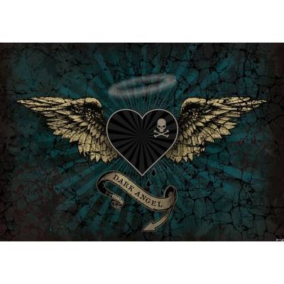 Preinterier FT3798 Fototapeta na stenu Srdce – modré vlies 104cm x 70cm