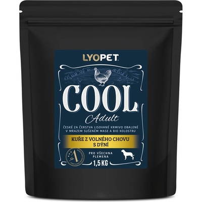 Lyopet Cool Adult Kurča MONO 1,5 kg