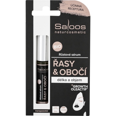 Saloos Bio sérum na řasy a obočí 7 ml – Hledejceny.cz